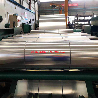 Household ISO9001 100mm H24 Aluminium Foil Jumbo Roll