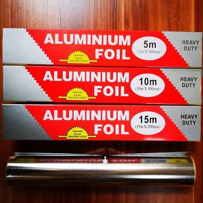 Anti Bacteria BBQ H22 0.1mm Industrial Aluminum Foil Rolls