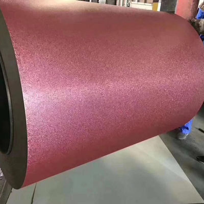 Red Construction 0.013mm Aluminium Sheet Coil