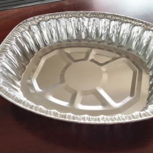 Embossed 10 Micron Aluminum Foil Food Containers