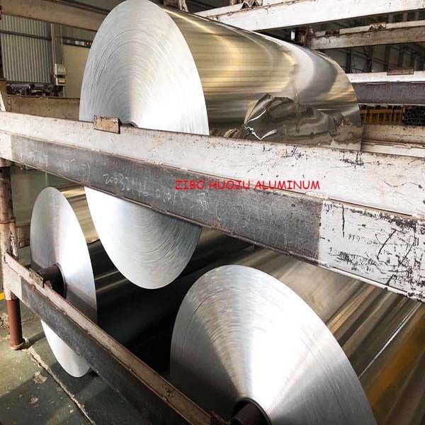 Anti Bacteria BBQ H22 0.1mm Industrial Aluminum Foil Rolls